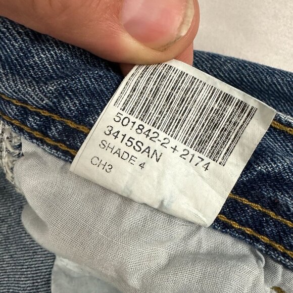 Full Blue Men's Carpenter Denim Jeans Size 40X32 Blue - Picture 8 of 8